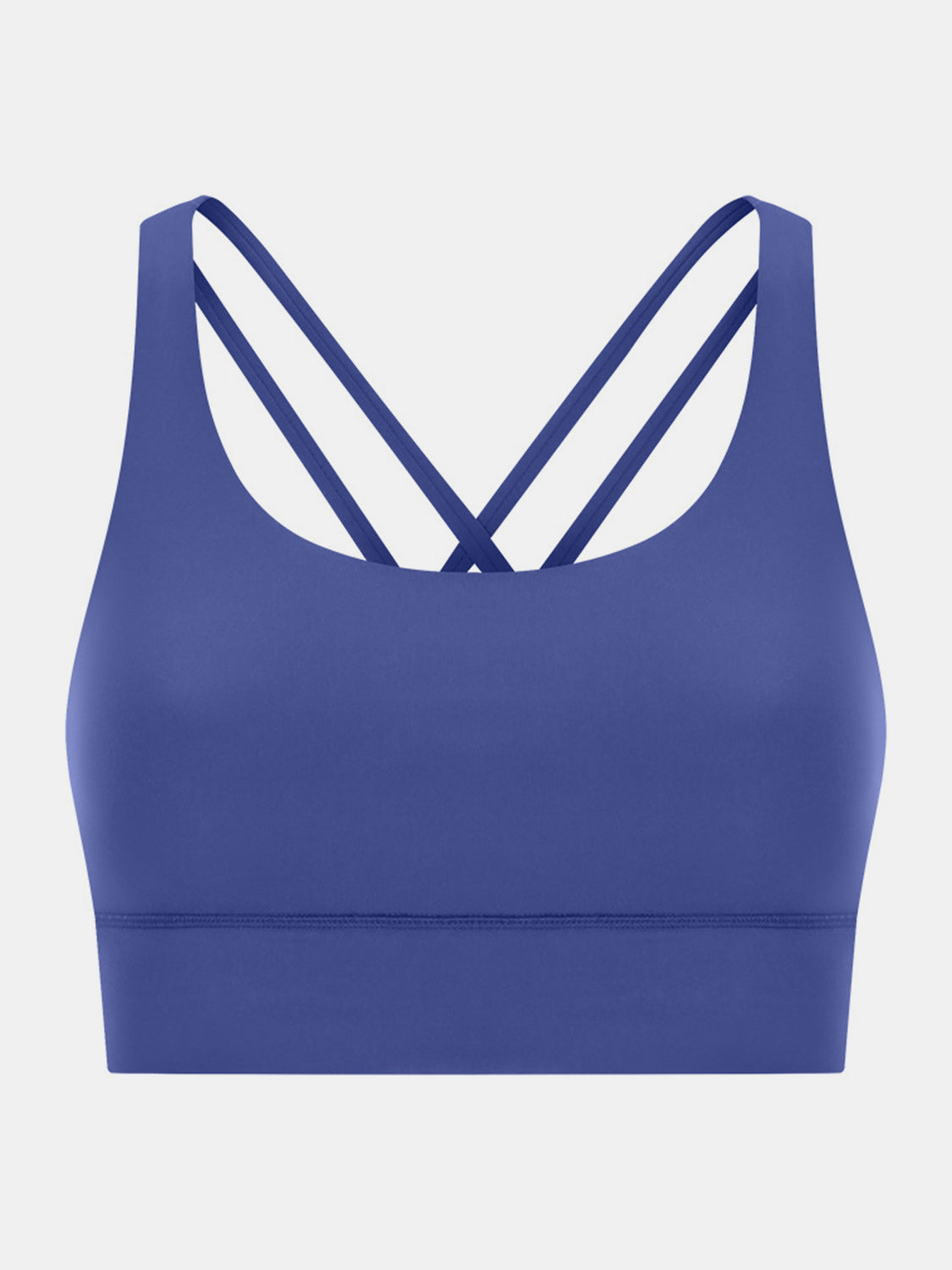 Crisscross Scoop Neck Active Bra